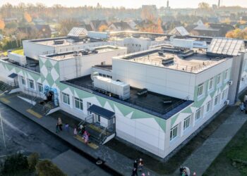 Visiškai atnaujintas vaikų lopšelio-darželio skyrius „Šaltinėlis“