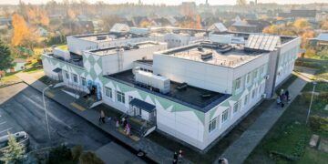 Visiškai atnaujintas vaikų lopšelio-darželio skyrius „Šaltinėlis“