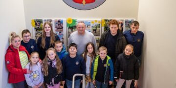 Vaikų dienos centro „Spindulėliai“ vaikai mezga ryšį su gamta