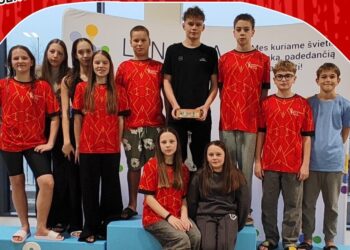 MSC jaunieji plaukikai puikiai pasirodė Lietuvos vaikų plaukimo čempionate