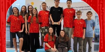 MSC jaunieji plaukikai puikiai pasirodė Lietuvos vaikų plaukimo čempionate