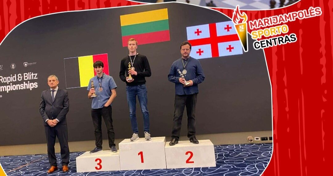 Paulius Pultinevičius - Europos greitųjų šachmatų čempionas!