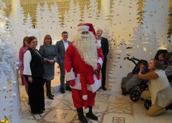 Kalėdų Senelio rezidencijoje vyko jauki šeimų popietė