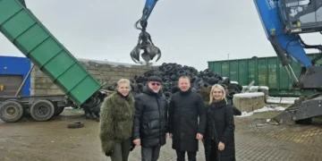 Marijampolėje – rekordinis kiekis surinktų padangų: savaitgalį vykusi socialinė akcija „O kur tavo nenaudojamos padangos?“ atskleidė realų atliekų mastą
