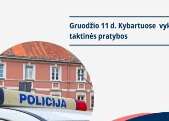 Kybartuose vyks taktinės pratybos