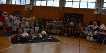 Kalvarijos vaikų lopšelis-darželis „Žilvitis“ organizavo tradicines vaikų sporto žaidynes „Kosminis skrydis“