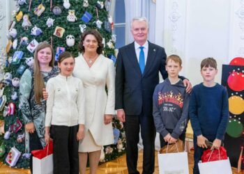 Lekėčių vaikų dienos centro vaikai apsilankė Lietuvos Respublikos Prezidento kanceliarijoje