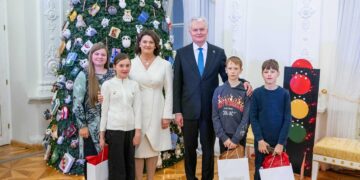 Lekėčių vaikų dienos centro vaikai apsilankė Lietuvos Respublikos Prezidento kanceliarijoje