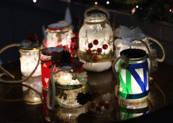 Liudvinave įvyko jaukūs edukaciniai užsiėmimai – Kalėdinio žibinto gamyba!