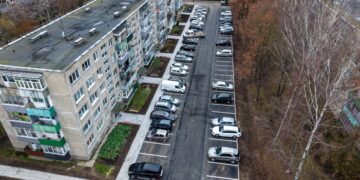 Užbaigta paskutinė šių metų automobilių stovėjimo aikštelė Marijampolėje