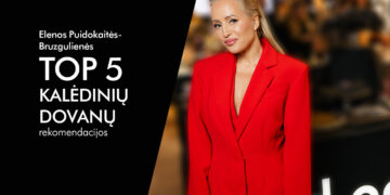 Elena Puidokaitė–Bruzgulienė: mano TOP 5  d.one kalėdinių dovanų rekomendacijos