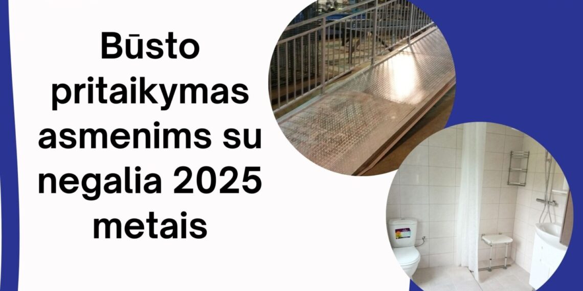 Kalvarijos savivaldybė įgyvendino Būsto pritaikymo asmenims su negalia programą