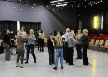 Marijampolės kultūros centre surengta tradicinių šokių manieringumo ir technikos mokymo paskaita