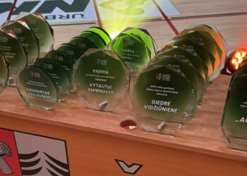 Šakiuose pagerbti 2025 metų geriausi sportininkai ir visa sporto bendruomenė
