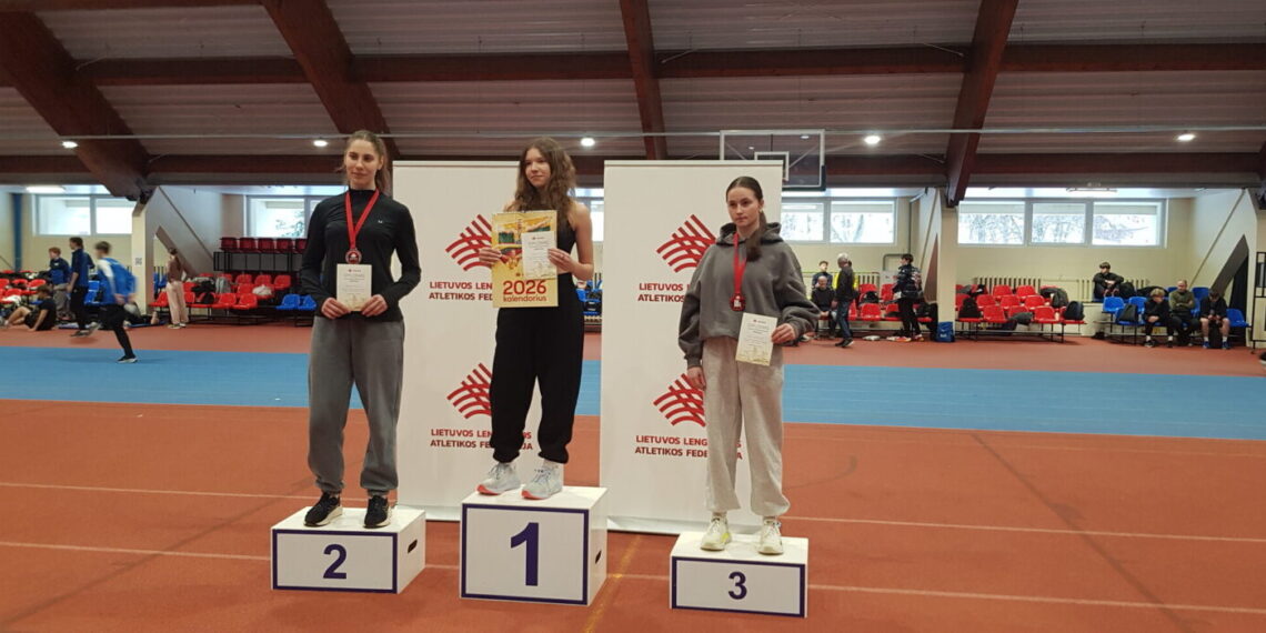 Lietuvos rajonų jaunių ir jaunimo lengvosios atletikos čempionate - septyni vilkaviškiečių medaliai