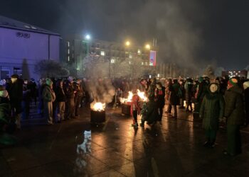 Marijampolėje iškilmingai paminėta 35-oji Laisvės gynėjų diena