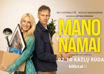 Kino filmo „Vyras už pinigus“ prodiuseriai pristato naują teatro komediją „MANO NAMAI“