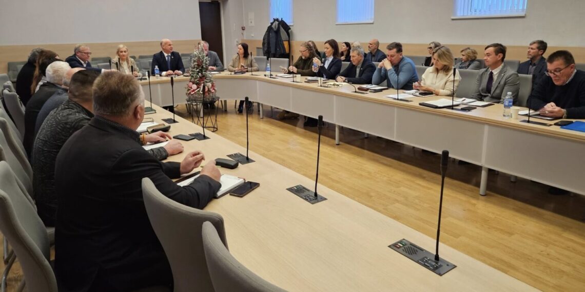 Šakiuose surengtas tradicinis seniūnų susirinkimas