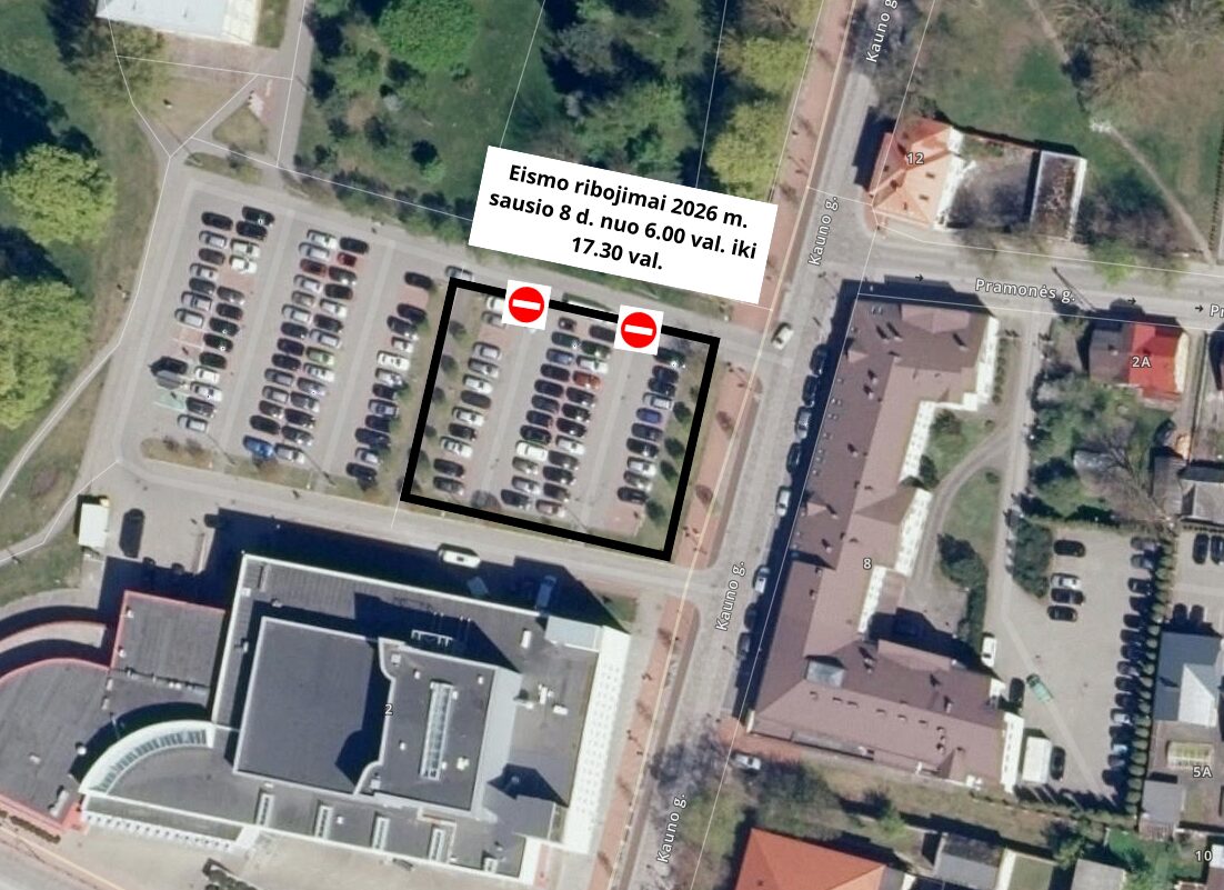 Akcijos „Atsisveikinimas su šventės širdimi“ metu - eismo ribojimai