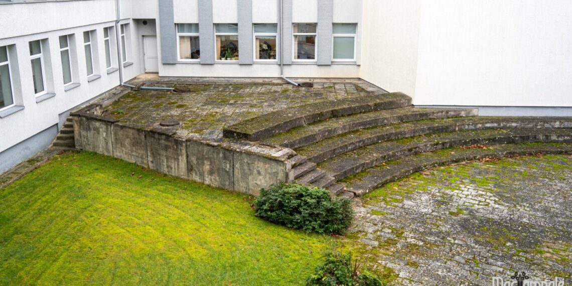 Marijampolėje atnaujinama Rygiškių Jono gimnazija