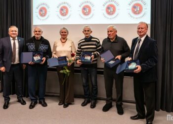 Jubiliejinis sporto veteranų vakaras Marijampolėje – pagarba patirčiai, bendrystei ir miesto sporto istorijai
