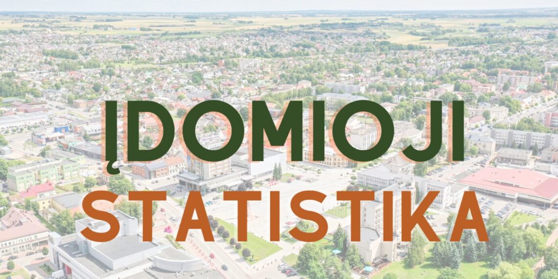 Gyvenimas skaičiais: 2025-ieji Marijampolės savivaldybėje