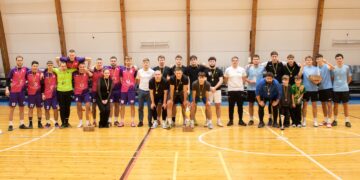 Vyrų salės futbolo turnyre „City Cup‘ 2026“ triumfavo Trakų futbolininkai