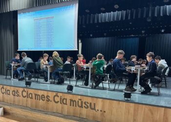 Lietuvos Respublikos jaunučių paprastųjų šaškių čempionatas Šakiuose subūrė jaunuosius talentus