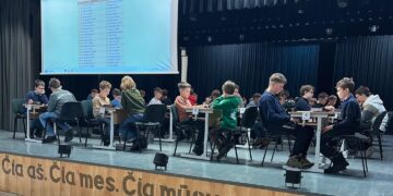 Lietuvos Respublikos jaunučių paprastųjų šaškių čempionatas Šakiuose subūrė jaunuosius talentus