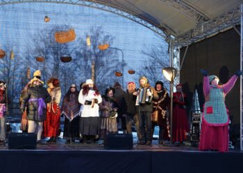 Vilkaviškyje triukšmingai sutiktos Užgavėnės