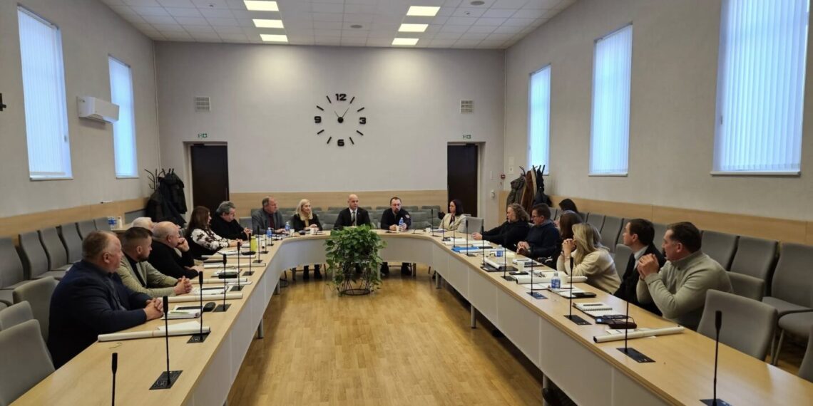 Šakių rajono savivaldybės administracijoje vyko seniūnų susirinkimas
