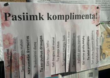 Kalvarijos savivaldybėje gyventojus džiugina savanoriška akcija „Pasiimk gerą žodį“