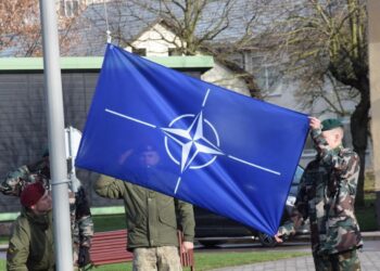 Vilkaviškis ruošiasi Lietuvos narystės NATO sukakčiai: kviečia į iškilmingą vėliavos pakėlimo ceremoniją