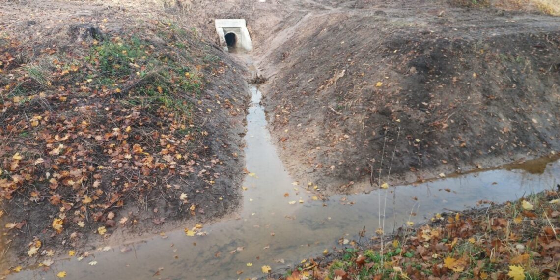 Rengiamas Išdagų ir Panovių kaimuose esančių melioracijos griovių techninis projektas