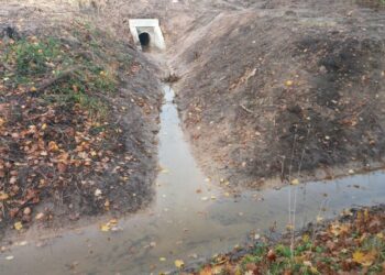 Rengiamas Išdagų ir Panovių kaimuose esančių melioracijos griovių techninis projektas