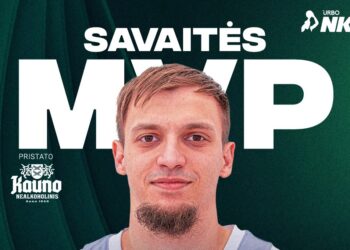 „URBO-NKL“ 23-iosios savaitės MVP – „Sūduva-Mantinga“ puolėjas Ernestas Sederevičius