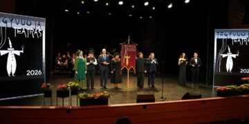 Vilkaviškio kultūros centre šurmuliavo didžiausia šalies mėgėjų teatrų šventė „Tegyvuoja teatras“