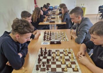 Vilkaviškyje įvyko rajono mokyklų šachmatų finalinis turnyras
