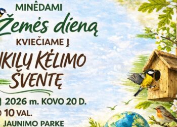 Minint Žemės dieną jaunieji marijampoliečiai kviečiami į inkilų kėlimo šventę