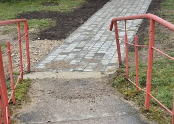 Pradedami Meilės tilto per Vilkaujos upę atnaujinimo darbai