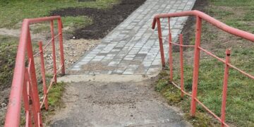 Pradedami Meilės tilto per Vilkaujos upę atnaujinimo darbai