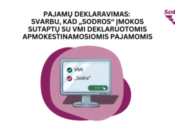 Deklaravus pajamas laikas patikrinti ir „Sodros“ įmokas