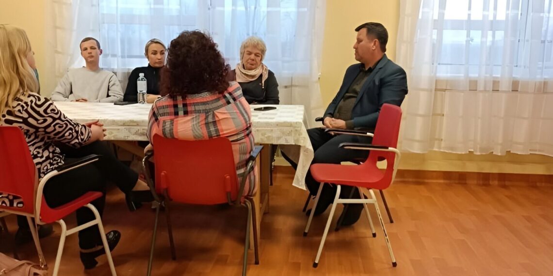 Kalvarijos savivaldybės mero Nerijaus Šidlausko vizitas Jungėnuose