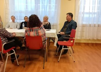 Kalvarijos savivaldybės mero Nerijaus Šidlausko vizitas Jungėnuose