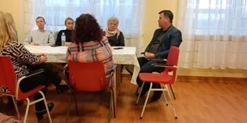 Kalvarijos savivaldybės mero Nerijaus Šidlausko vizitas Jungėnuose