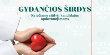 Marijampolės savivaldybė kviečia kartu padėkoti medikams ir siūlyti kandidatus „Gydančių širdžių“ apdovanojimams
