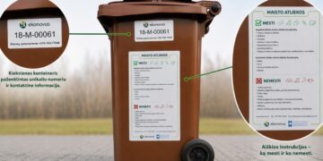 Kazlų Rūdos ir Kalvarijos savivaldybėse pradedamas maisto ir virtuvės atliekų konteinerių dalinimas gyventojams