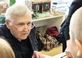 Draugystės bibliotekoje susitikimas su vaikų rašytoju Vytautu Račicku