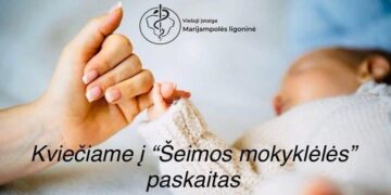 Marijampolės ligoninės Akušerijos ginekologijos skyrius tėvelius pasitinka naujose patalpose: šeimos mokyklėlė tęsia veiklą