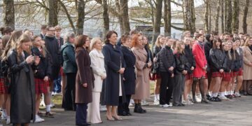 Pirmoji ponia Diana Nausėdienė Vilkaviškio rajone dėmesį skyrė švietimo ateičiai, bendruomenėms ir vaikų gerovei
